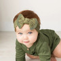 MIXIU Baby Headbands Soft Nylon Baby Girls Kid Toddler Bow Tassel Hairband Turban Elastic Hair Bands Newborn Hair Accessories