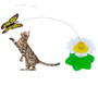 Electric Rotating Flower Cat Teaser Interactive Toy