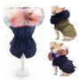 PawPals Warm Winter Luxury Fur Pet Coat