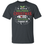 The Girl Loves Christmas Movies T Shirt