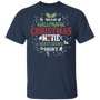 The Girl Loves Christmas Movies T Shirt