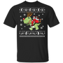 T-Rex Santa Ugly Christmas Sweater Shirt