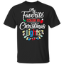 My Favorite Color Is Christmas Lights T-Shirt Pajamas