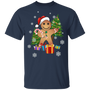 Christmas Shirt Man Gingerbread Man T-shirt