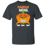 Pumpkin Shark Boo Boo Boo T-Shirt Funny Halloween Shirt