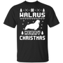 Walrus Ugly Christmas Sweater T-shirt