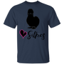 Silkie Chickens Shirt- Silkies -Love Silkies Chicken T-shirt Black