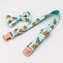 PIZZA | DOG COLLAR & BOW TIE