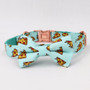 PIZZA | DOG COLLAR & BOW TIE