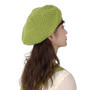 Autumn Winter Knitted Beret Female J