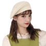 Autumn Winter Knitted Beret Female J