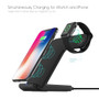 2 in 1 Qi Fast Wireless Charger