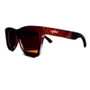 Sienna Wooden Sunglasses With Bamboo Case, Tea Colored Polarized