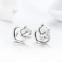 Cute Cat Small Stud Earrings