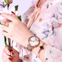 Women Wrist Watches Luxury Rose Gold Ladies Watches Flower