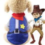 Autumn Winter Pet Dog Cat Halloween Costume Puppy Clothes Dog Hoodie Cat Sweater Shirt Funny Teddy Cosplay Clothes for Christmas