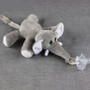 Cuddly Animal Pacifier Holder