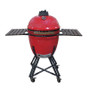 Auplex Large Garden Ceramic Kamado 21 Inch Grill