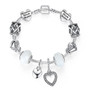 Luxury 925 Sterling Silver Charm Bracelet