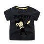 Kids Cartoon Dab Bendy Print T-shirts Clothes Boys Tees Tops Costume Girls T Shirt