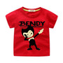 Kids Cartoon Dab Bendy Print T-shirts Clothes Boys Tees Tops Costume Girls T Shirt
