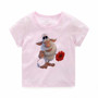 Little Boy Girl Funny Cartoon Booba Print T-shirt Kid Baby Harajuku Clothing