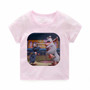 Little Boy Girl Funny Cartoon Booba Print T-shirt Kid Baby Harajuku Clothing