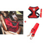 Dog Car Seat, Seat Belt, Dog Harness and Leash Bundle