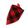 Reversible Colorful Plaid Dog Bandana