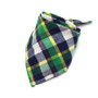 Reversible Colorful Plaid Dog Bandana