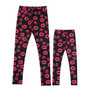Family Look Mom & Daughter suitable
 Clothes Christmas Heart Leggings Pants Mother & Daughter Outfits Mommy & Me Trousers
