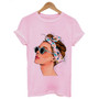 Vogue Print Lady Casual T-shirt