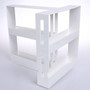 Slide 2-Layer Rotatable Shelf Kitchen Cabinet Storage Rack