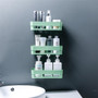 Punching Wall Hanging Bathroom Accessories Storage Shelf & Rack