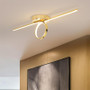 Gold/Chrome Plated Stylish Modern led ceiling Lights For Foyer Corridor Bedroom Dining Room