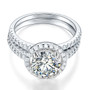 Classy Halo Ring