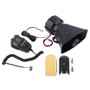 100W Electronic Car 7 Sound Alarm Motorcycle Horn With Microphone