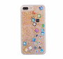 Quicksand Icon Glitter Case For iPhone