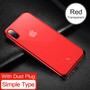 Ultra Thin Clear Soft TPU Silicone for iPhone X 10