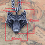 Viking God Fenrir the Wolf Pendant