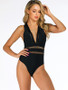 One-piece Swimsuit Mesh Hollow Swimsuit