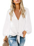 Women's Casual Long Sleeve Loose Top Shirt