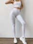 Pearlescent Elastic Push Up Workout Leggings