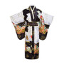 Lady Japanese Tradition Yukata Kimono With Obi Flower