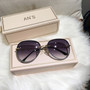 New Diamond Sunglasses Female Brand Design Gradient Lens UV400