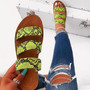 Women Slippers Patchwork Summer Slides Outdoor Beach Flats