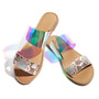 Women Slippers Patchwork Summer Slides Outdoor Beach Flats