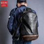 Fashion Travel Backpack - Fashionable Leather Laptop Backpack