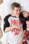 Couples Pajamas Family Christmas Pajamas Winter Long Sleeve Modest