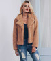 Teddy - Faux Fur Crop Coat